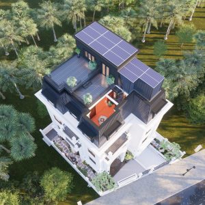Thi công nội thất gỗ óc chó