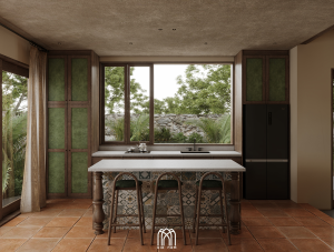 mẫu nhà bếp đơn giản nhà cấp 4