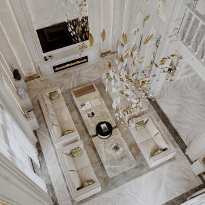 biệt thự 2 tầng tân cổ điển kiểu pháp