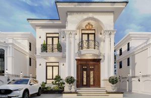 biệt thự 2 tầng tân cổ điển kiểu pháp