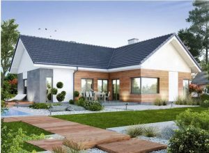 mẫu nhà vườn cấp 4 hiện đại