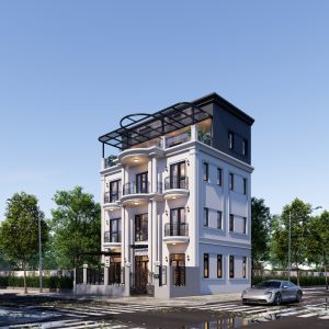 thiết kế biệt thự tân cổ điển