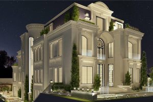 biệt thự tân cổ điển 3 tầng kiểu pháp