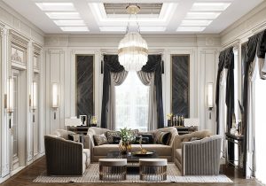thiết kế nội thất tân cổ điển