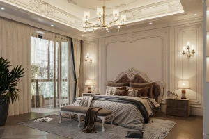 biệt thự tân cổ điển 3 tầng kiểu pháp