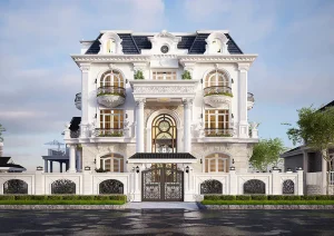 thiết kế biệt thự tân cổ điển