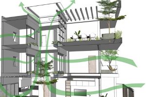 nhà ống tân cổ điển đẹp